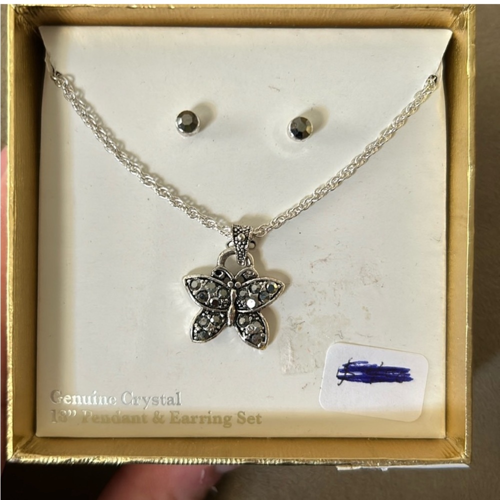 Necklace and Earrings